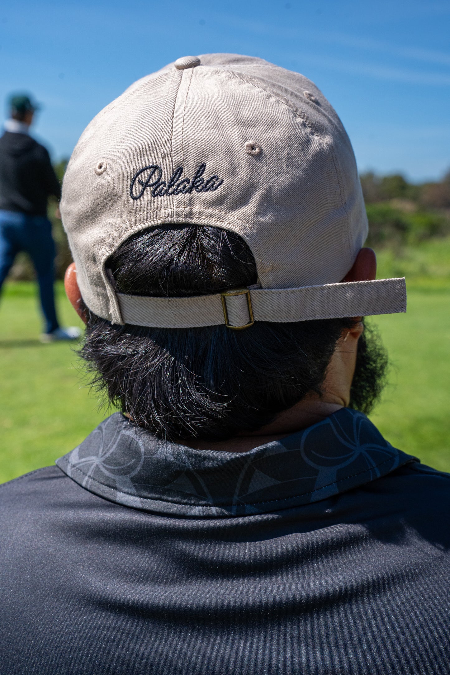 THE MICRO "P" LOGO DAD CAP - TAN