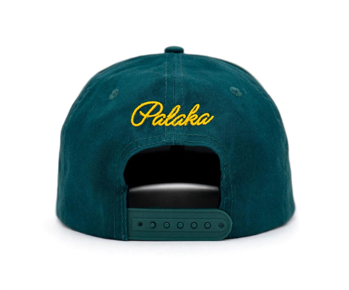 GREEN/GOLD - A FRAME SNAPBACK